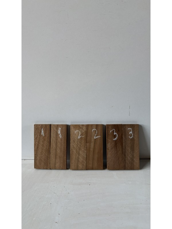 DIBETU PLATES - AFRICAN WALNUT